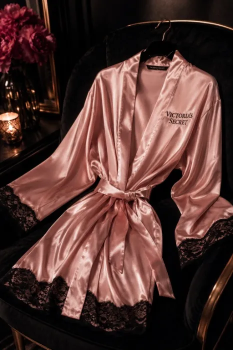 Victoria’s Secret Satin Robe 🌹