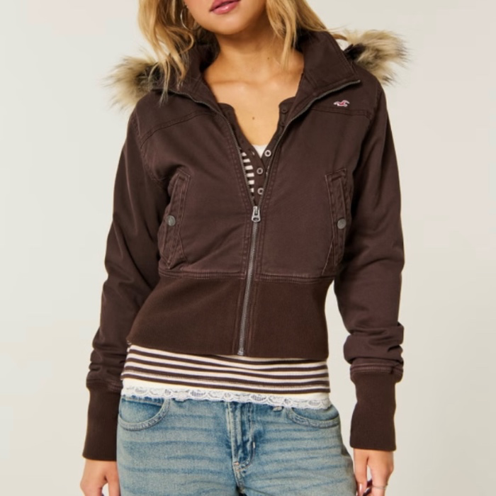 Hollister Peyton Twill Jacket