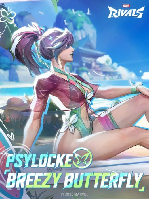 Psylocke Summer Skin <3
