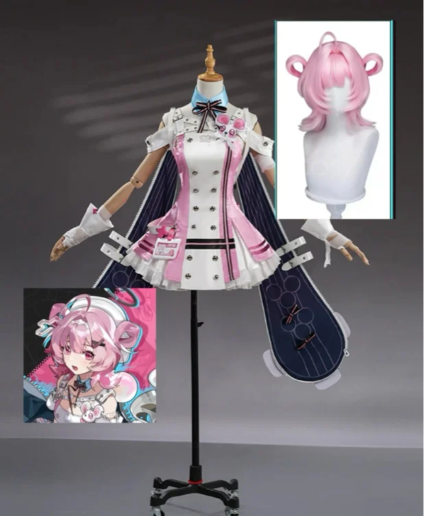 【Nekocos】Game Neverness to Everness Cosplay Chiz Cosplay Costume Premium Edition | Custom-Tailor - Full Set+Wig / M