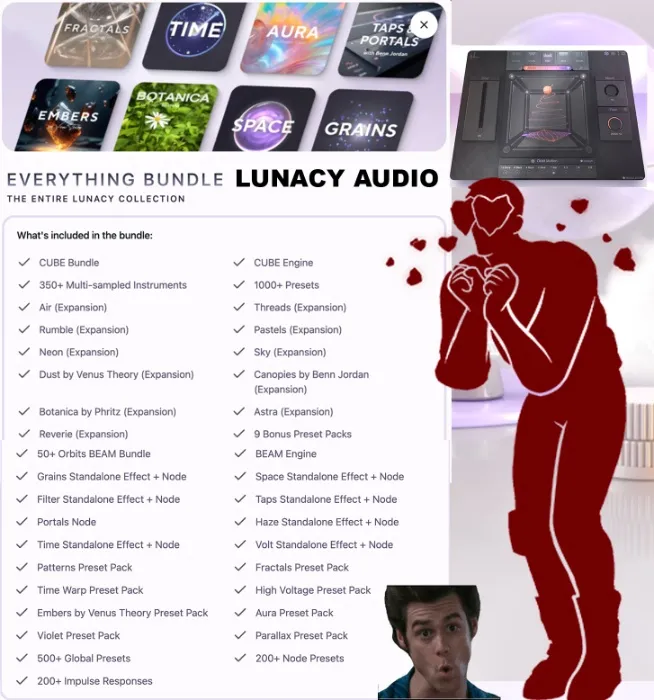 The Entire Lunacy Audio Plugin Collection