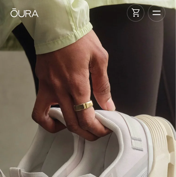 Oura Ring 5 - Gold