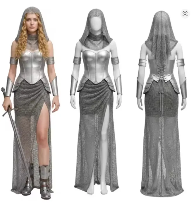 Disfraz morra medieval (yo ke se)