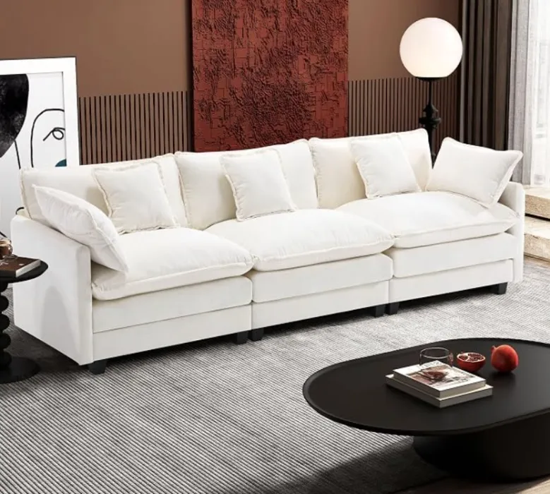 Cream Sofa