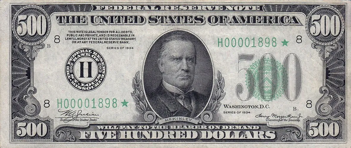 $500