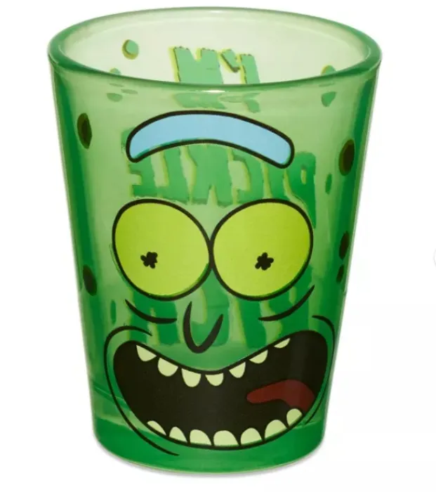 I'm Pickle Rick Shot Glass 1.8 oz. - Rick and Morty - Spencer's