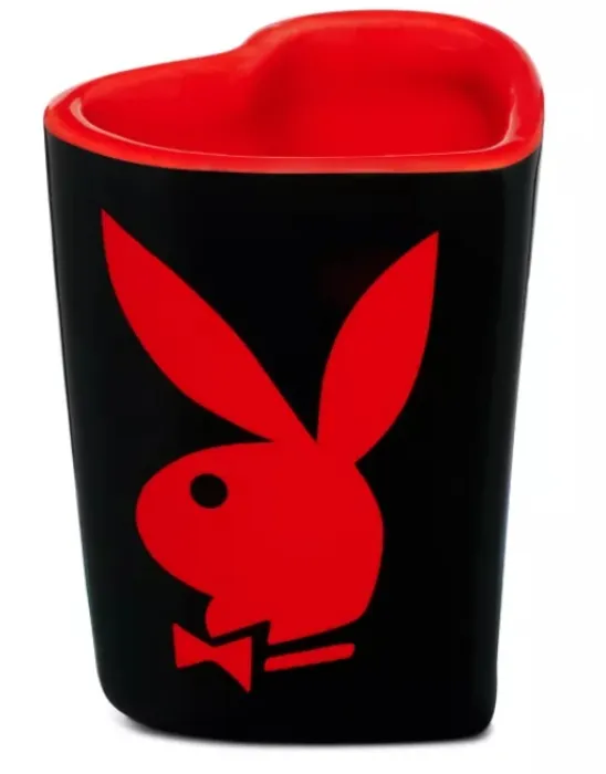 Playboy Molded Heart Shot Glass - Spencer's