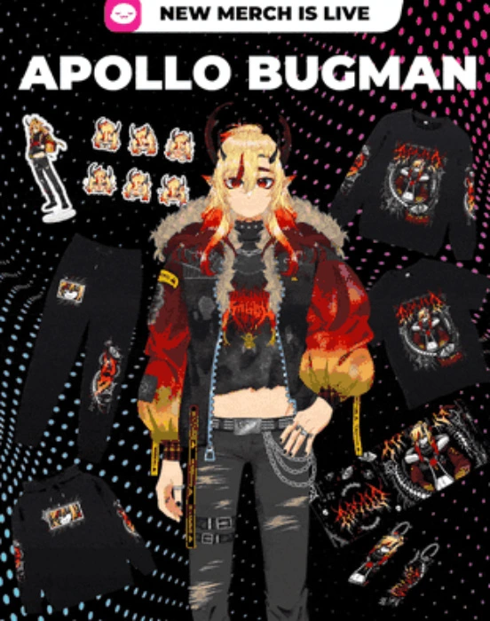Apollo Buman 2.0 merch