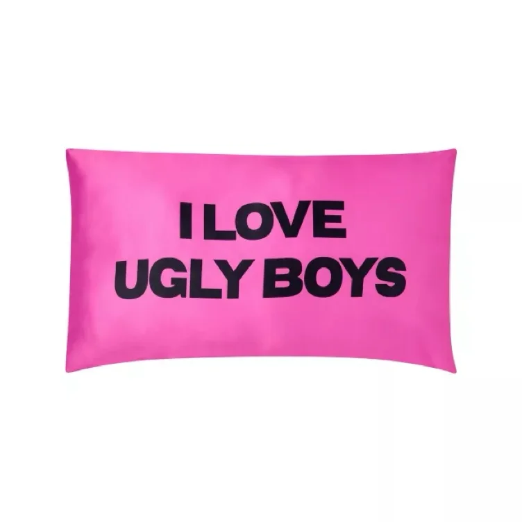Kayla Malecc I Love Ugly Boys Pillow - Spencer's
