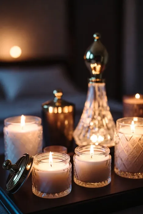 Premium Aromatherapy Candles + Diffuser Set