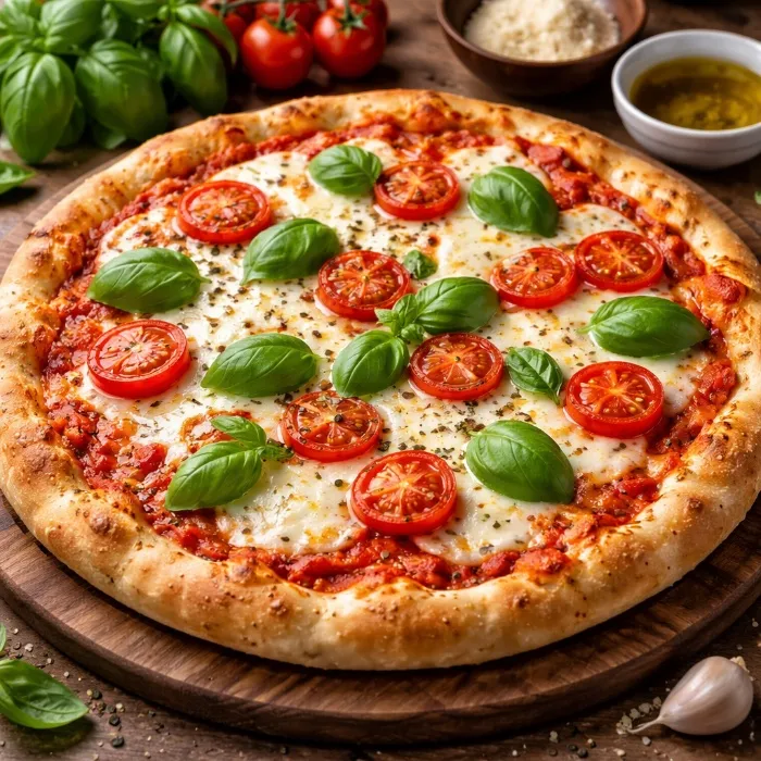 Large Margherita Pizza
