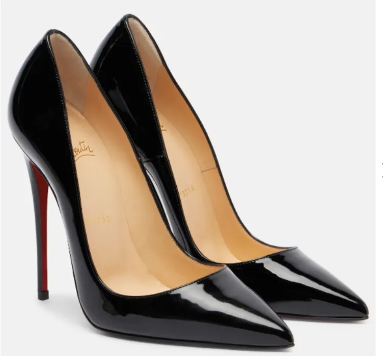 Christian Louboutin So Kate 120 patent leather pumps