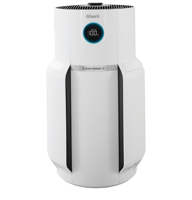 Shark NeverChange up to 5 years MAX Indoor Air Purifier HP300EU | HEPA filter 5 years, covers 130 m2, captures 99.97% allergens, automatic mode, silent, LED, white : Amazon.com.be: Home & Kitchen