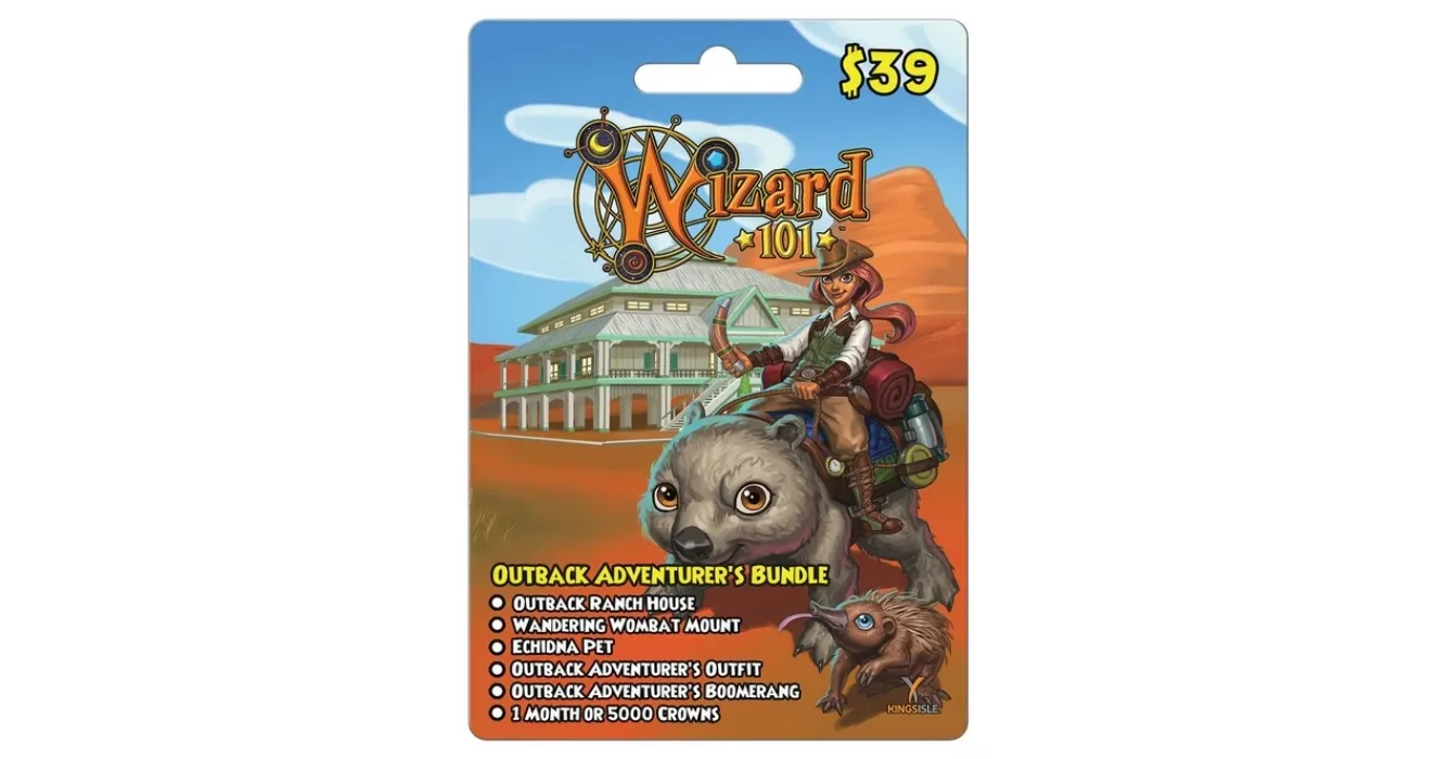 Wizard101 Outback Adventures Bundle