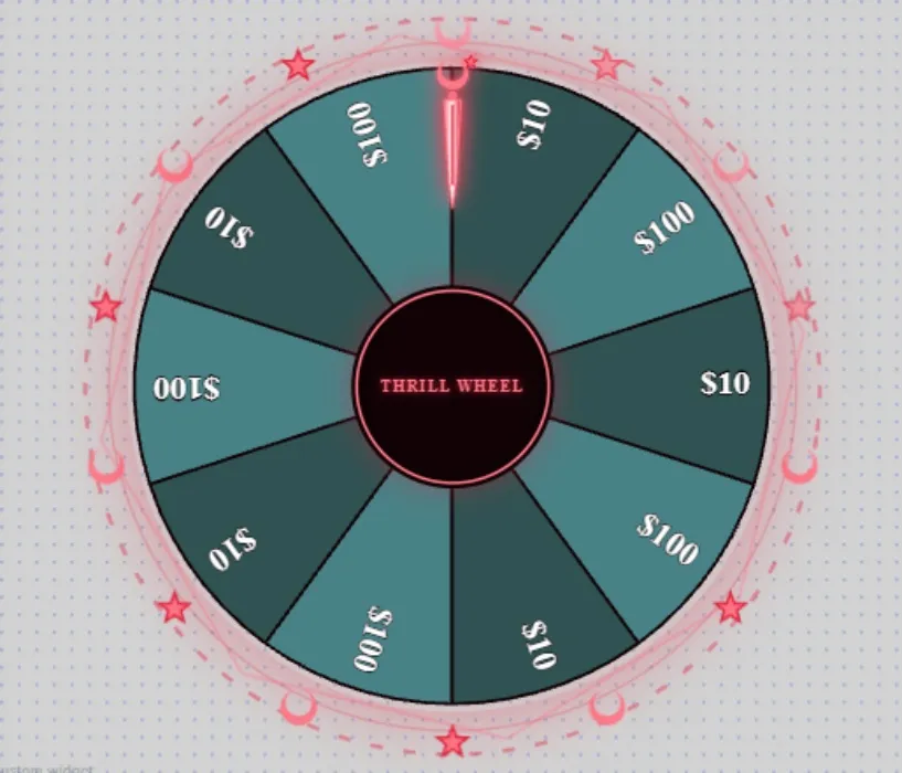Thrill Wheel [10 or 100] 