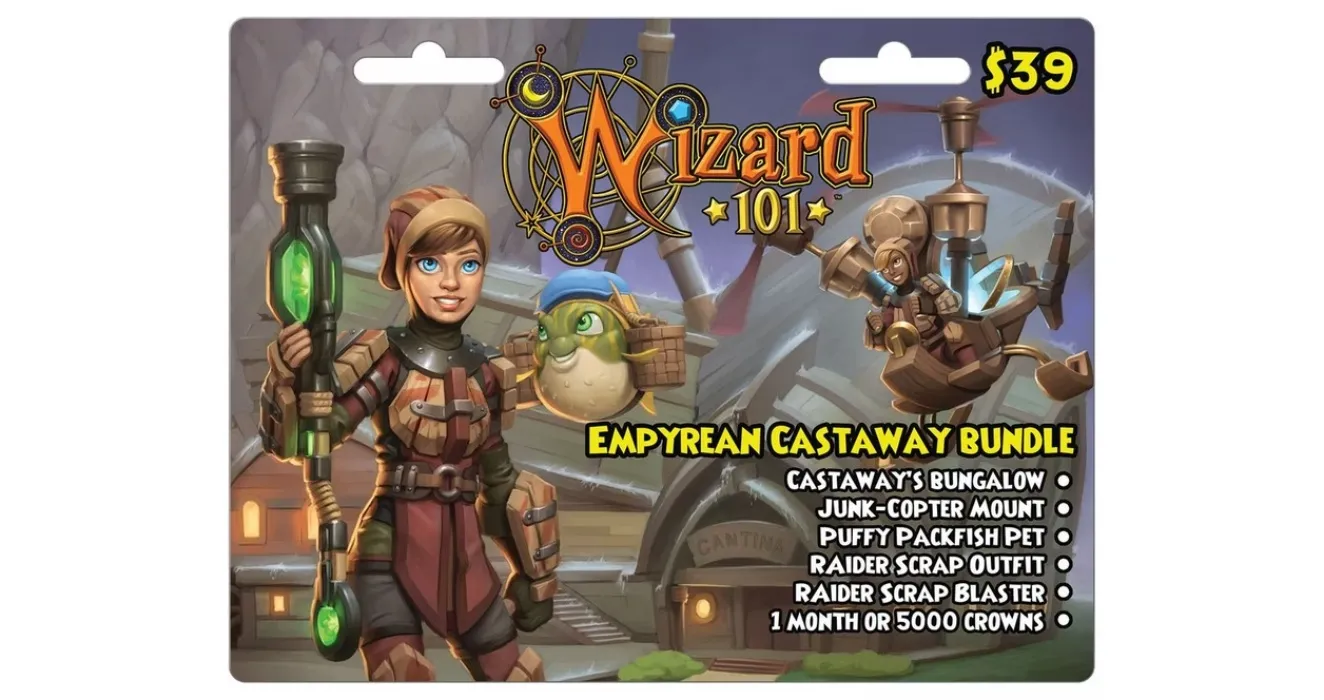 Wizard101 Empyrean Castaway Bundle