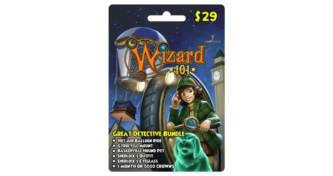 Wizard101 Great Detective Bundle 