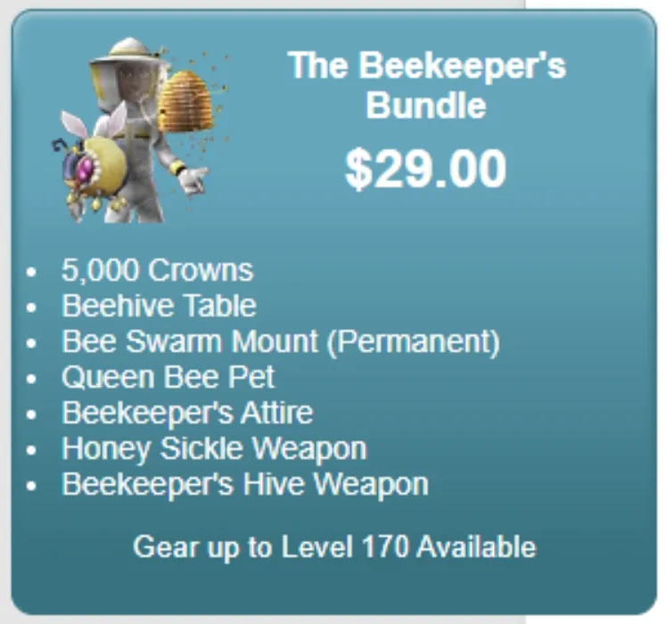 Wizard101 The Beekeeper's Bundle