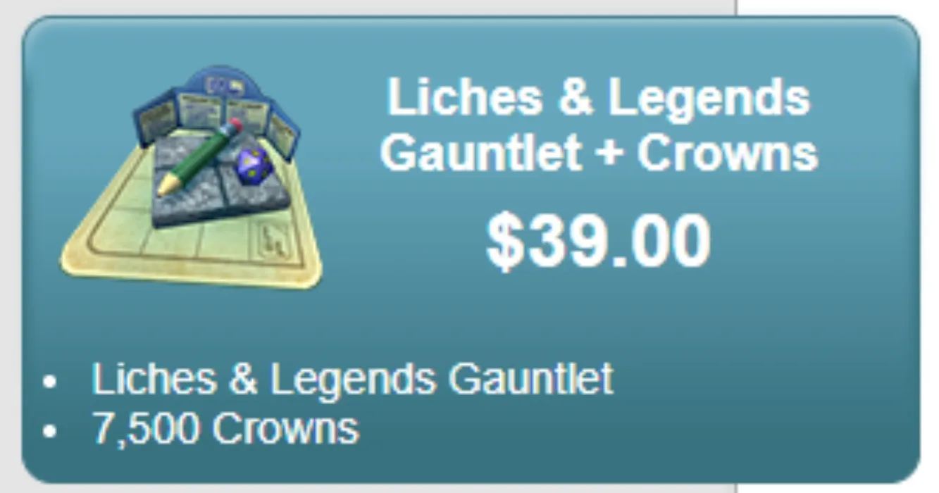 Wizard101 Liches and Legends Gauntlet