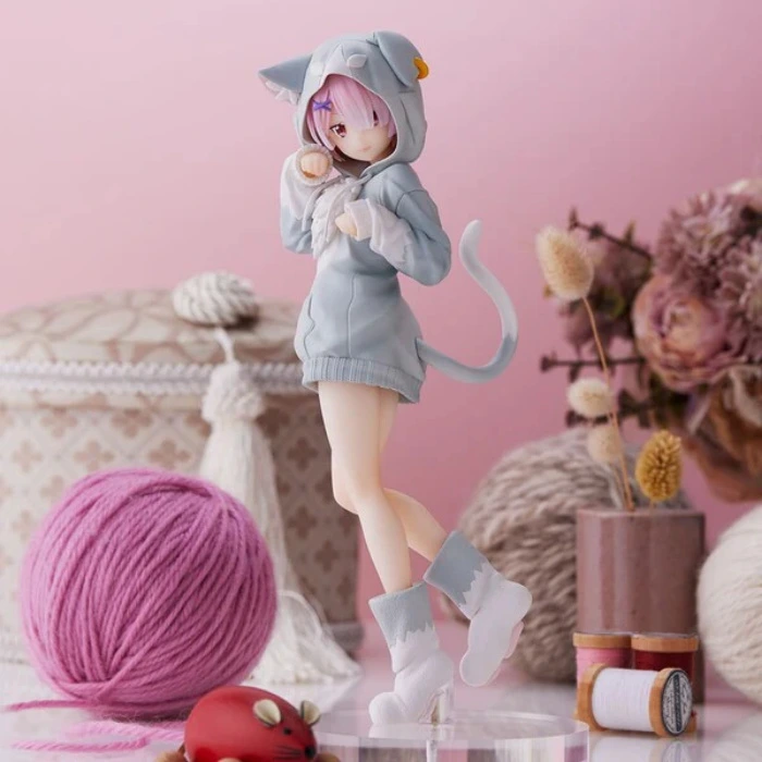 Re:Zero kara Hajimeru Isekai Seikatsu - Ram - SPM Figure - Dai Seirei Puck (SEGA) - Brand New