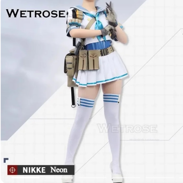 [Wetrose] Pre-Order Nikke Neon Full Set Game Outfit Cosplay Costume