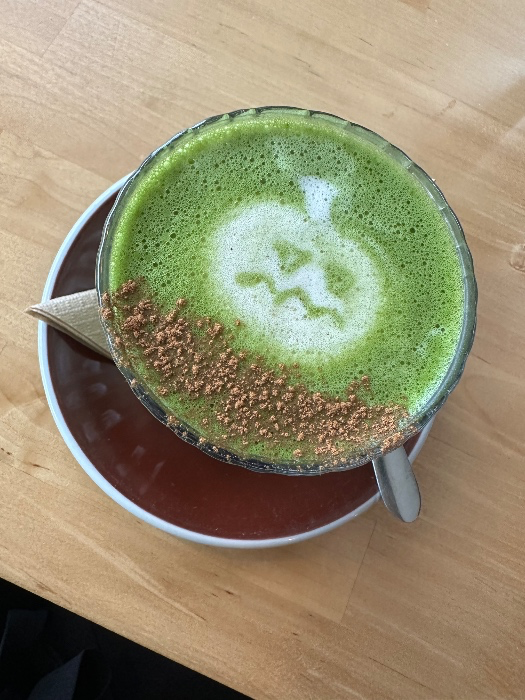 Matcha latte 💚
