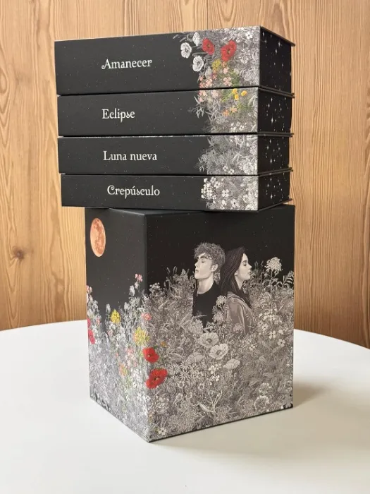 Boxset crepúsculo 10 aniversario en español pasta dura de colección