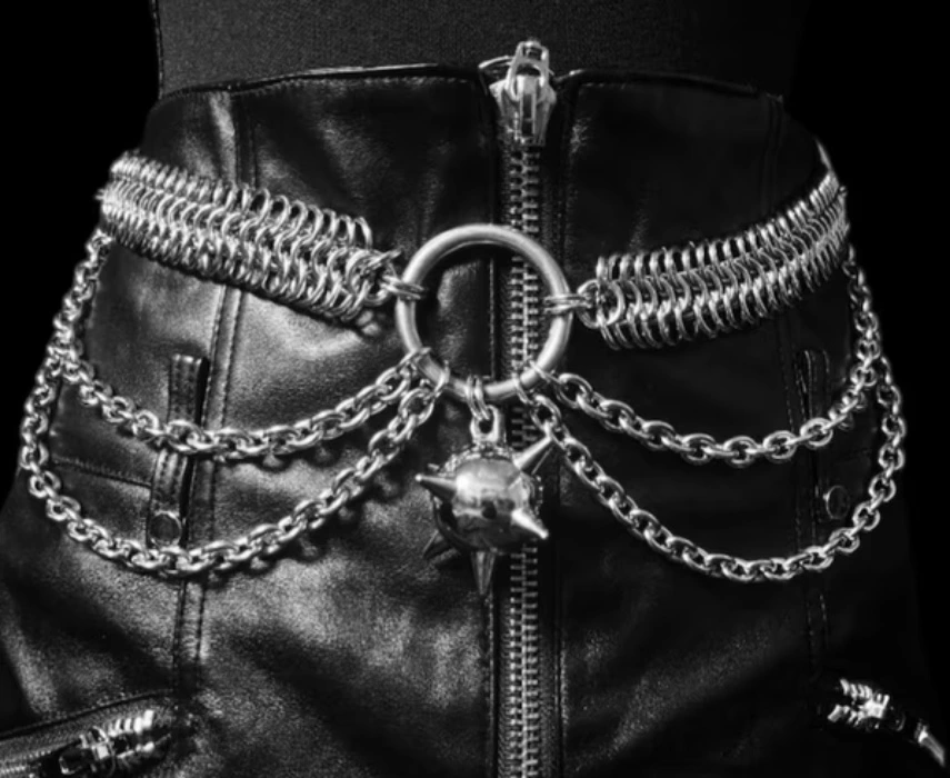 Chainmail flail belt 