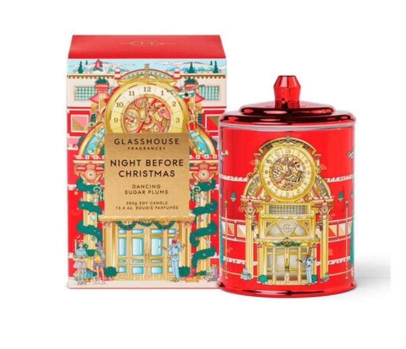 Night before Christmas candle 