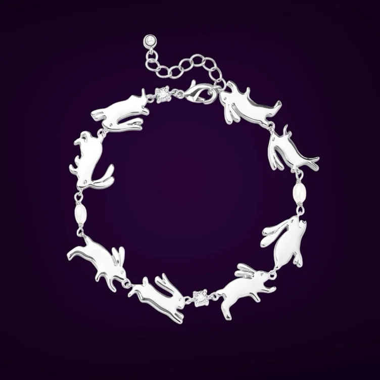 Chasing the Moon Bracelet - Sterling Silver