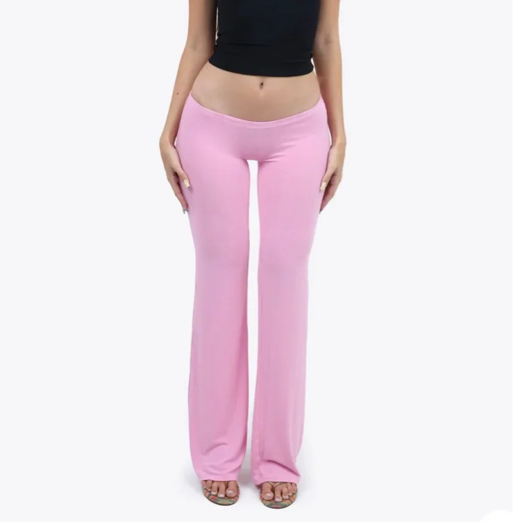 ($70) Summer Low Rise Pant Bubblegum Pink