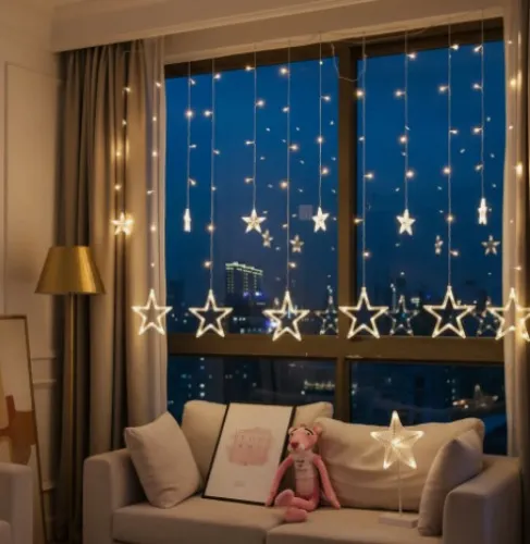 Luces led con estrellas ♡