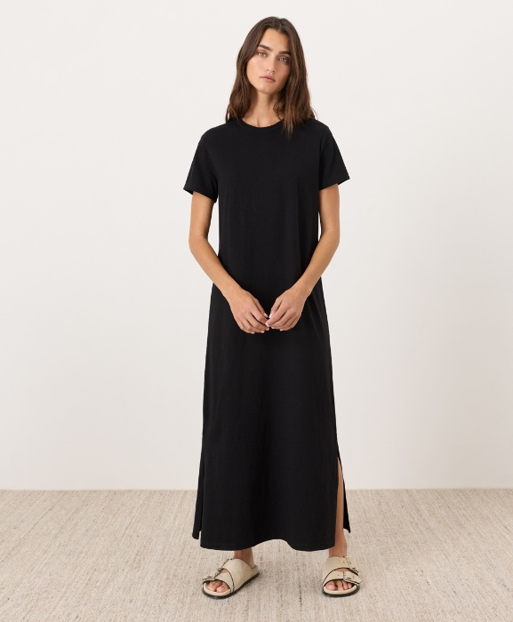 Organic Cotton Dress in Black