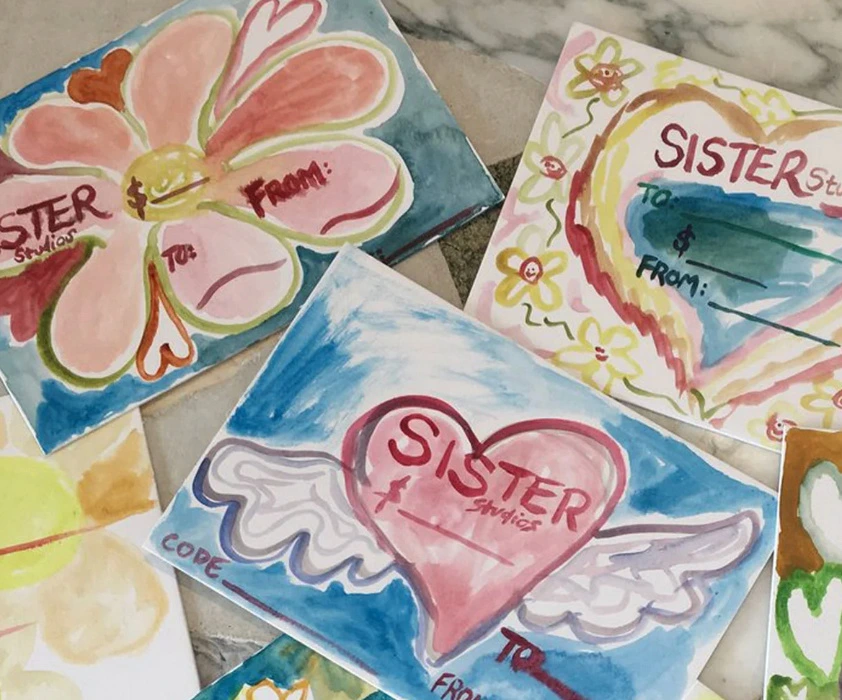 Sister Studios Melbourne gift card