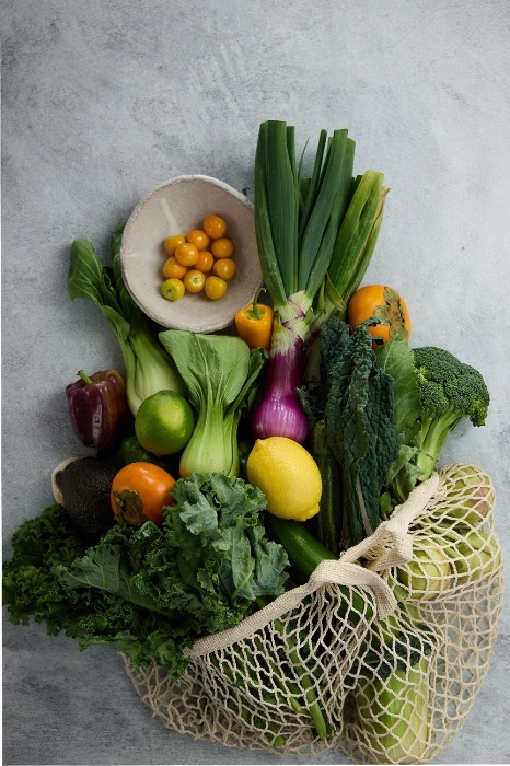 Weekly organic groceries
