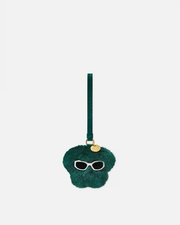 Medusa Fluffy Shearling Charm | Green