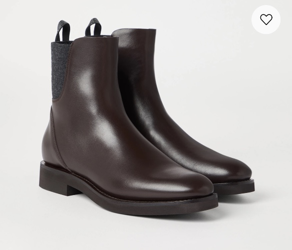 Calfskin Chelsea Boots | 7