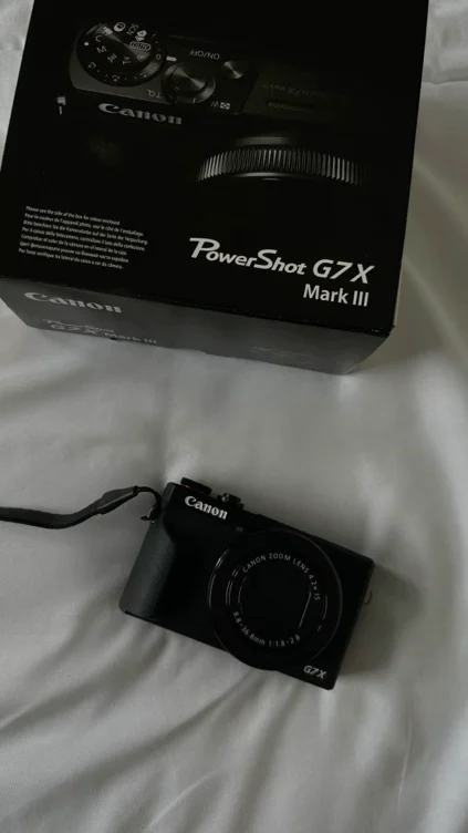 Bundle - Canon - PowerShot G7 X Mark III Camera (3637C001) + 64GB Card Base - Black Starter
