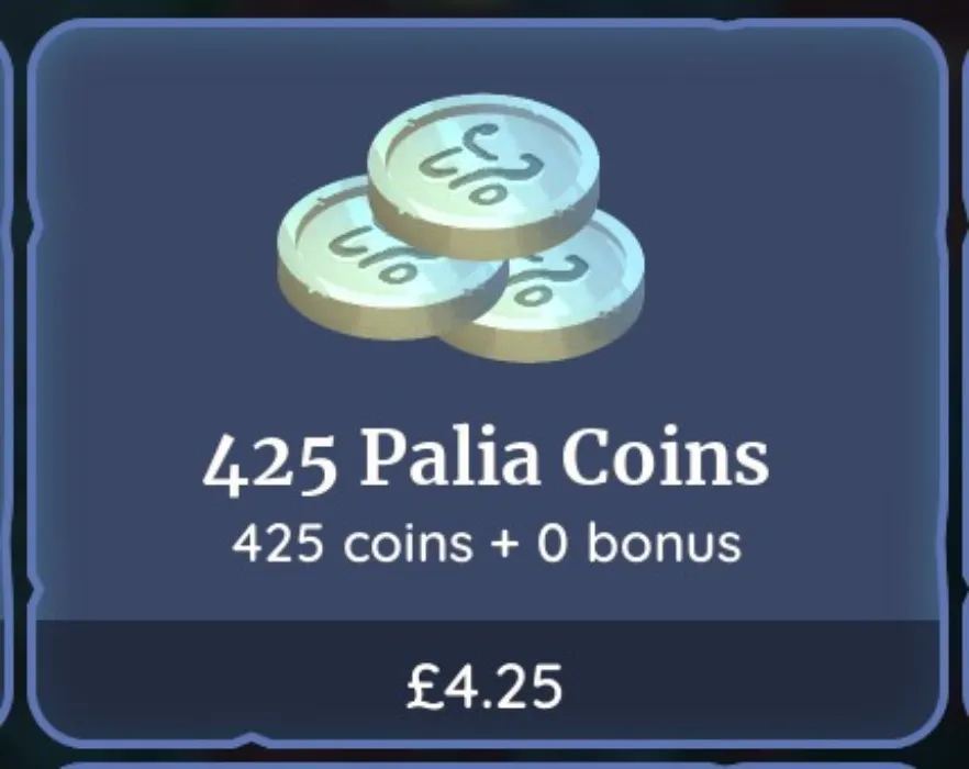425 Palia Coins