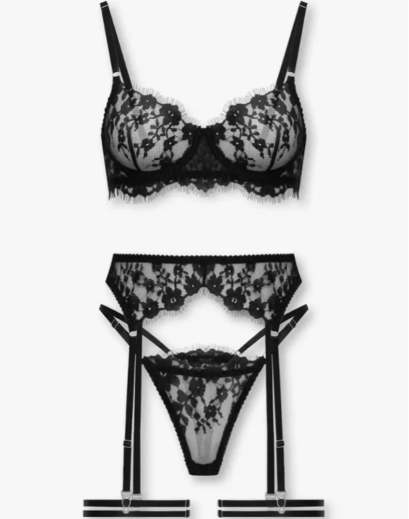 Black Sexy Lingerie Set