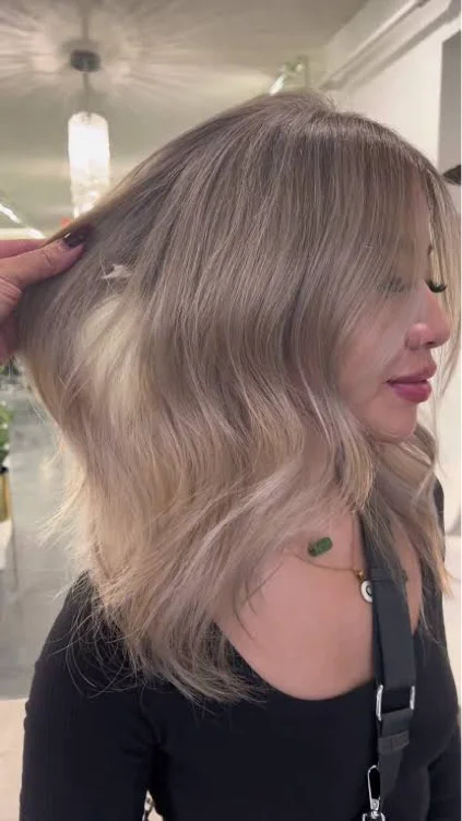 Platinum Blonde Hair