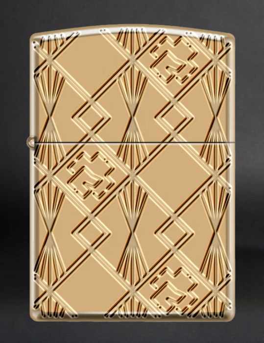 Zippo "Goldflut" *carved* 