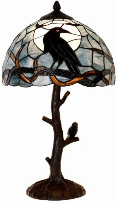Tiffany Style Stained Glass Table Lamp