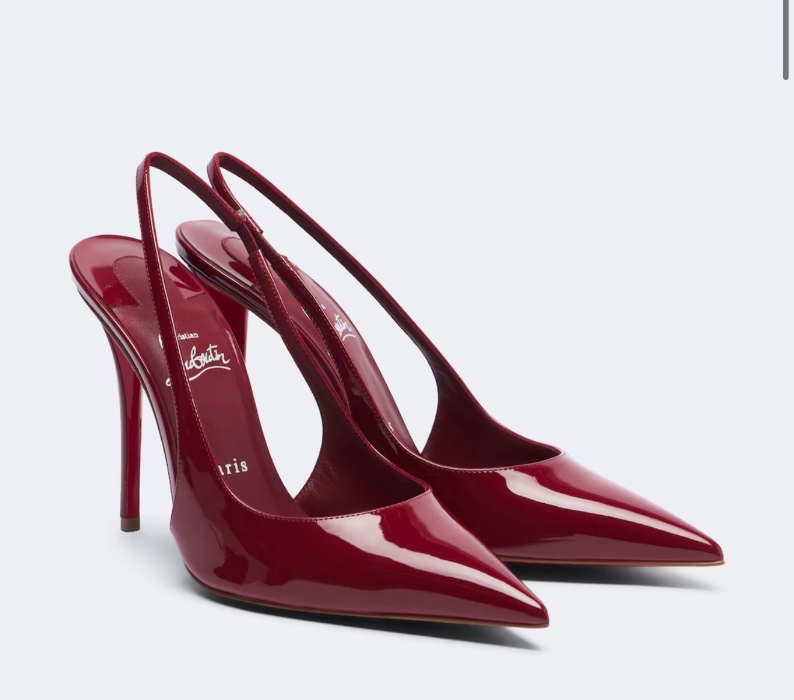 Christian louboutin red pumps