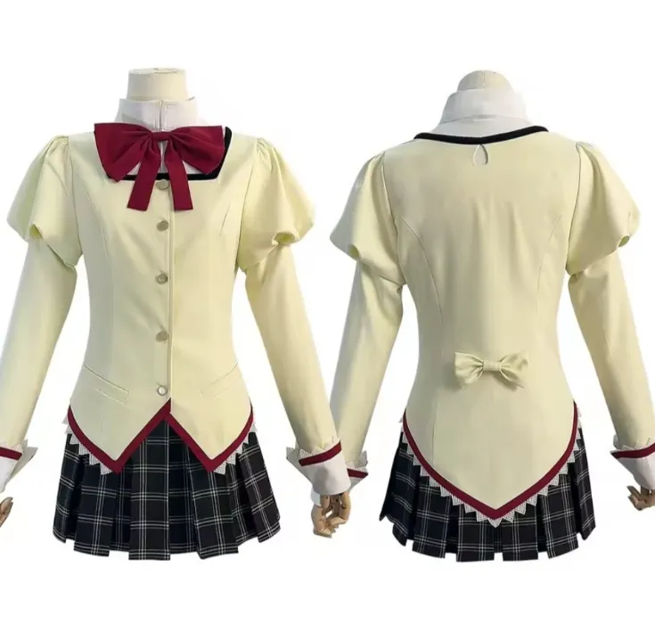 madoka magica uniform cosplay 
