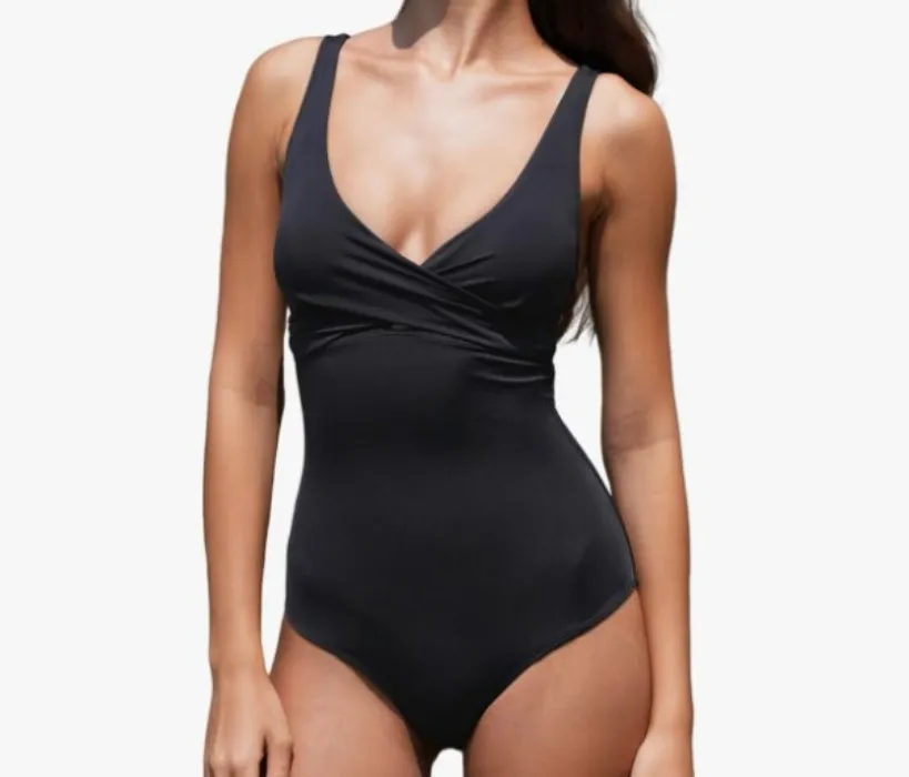 Black One Piece Swimsuit