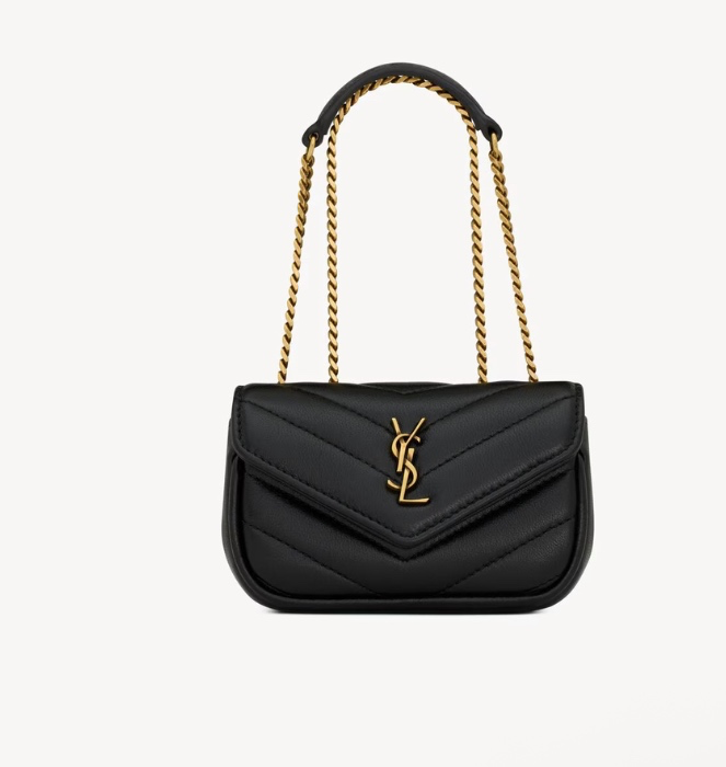 LOULOU MICRO BAG IN LAMBSKIN