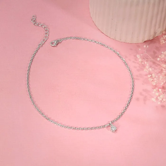 Silver Anklet