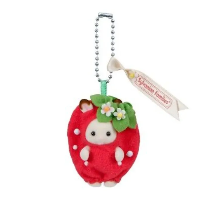 Sylvanian Families Strawberry Rabbit Pendant