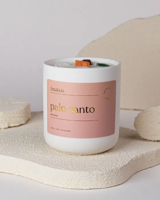 feu&co palo santo candle